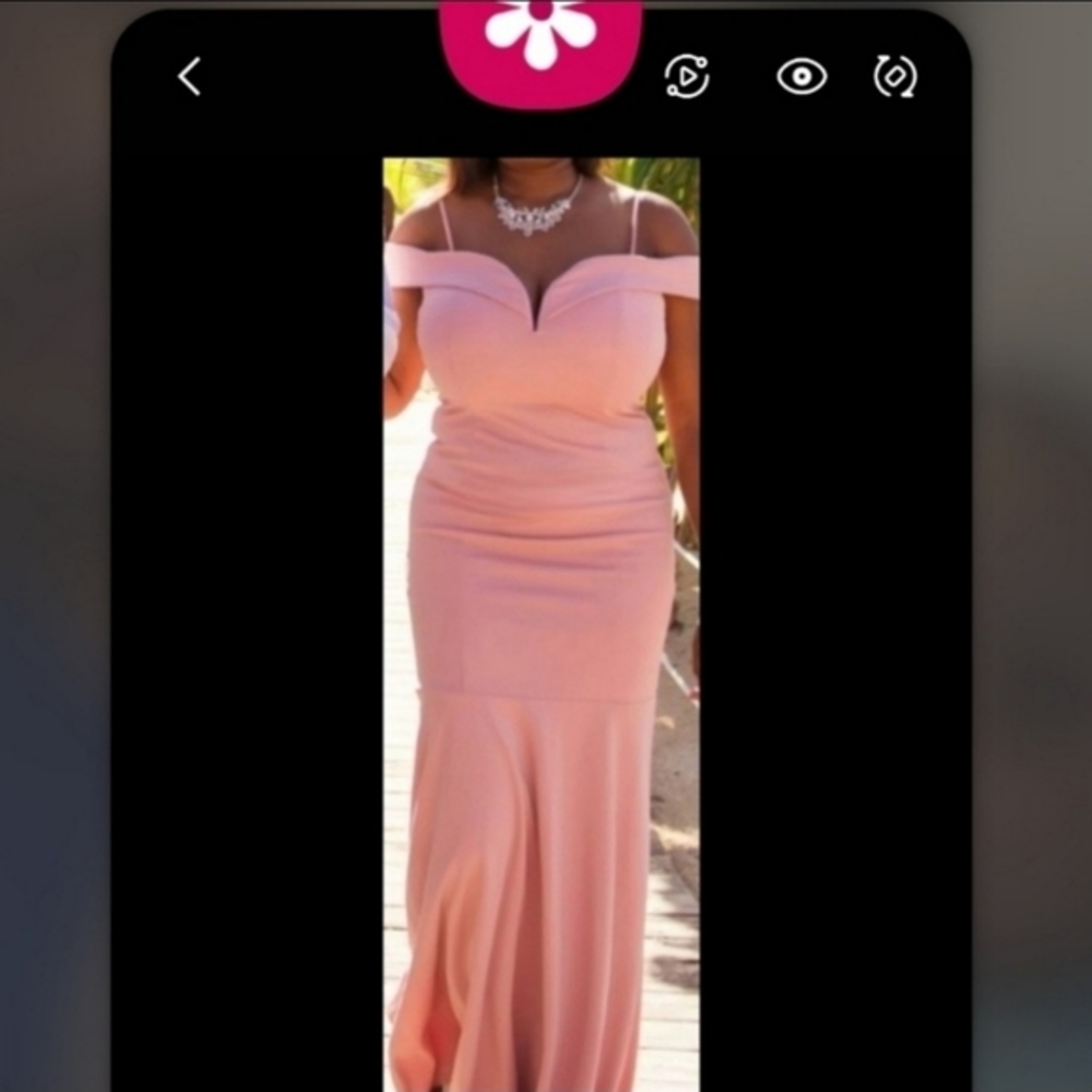 Elegant long dress size 8